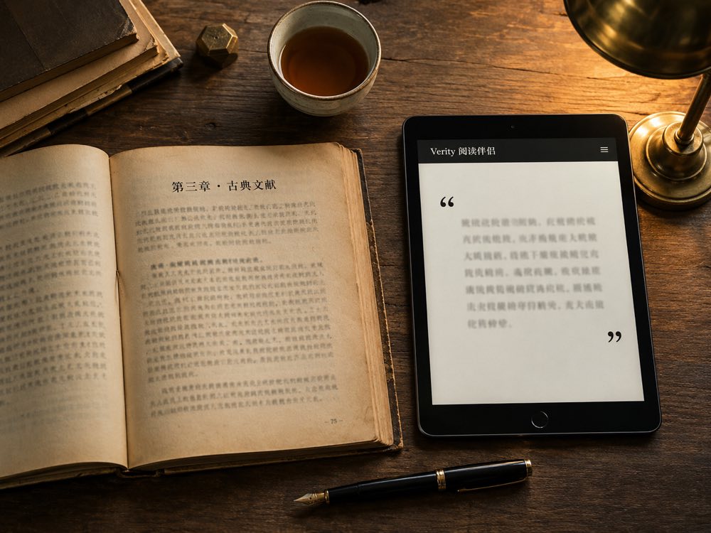 书页与数字阅读界面细节